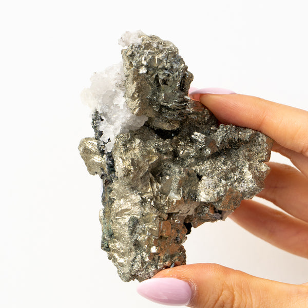 Pyrite, Quartz & Sphalerite (Morocco)