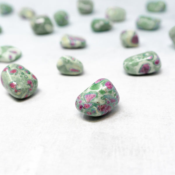 Tumbled Ruby Zoisite