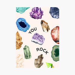 You Rock | Crystal Birthday Card