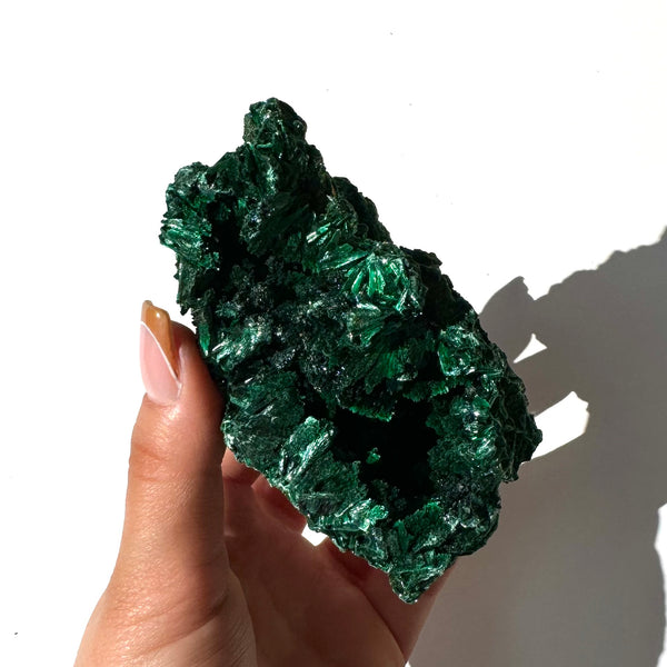 Fibrous Malachite