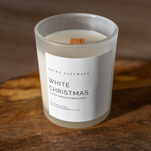 White Christmas - Almond, Neroli & Honeysuckle Candle