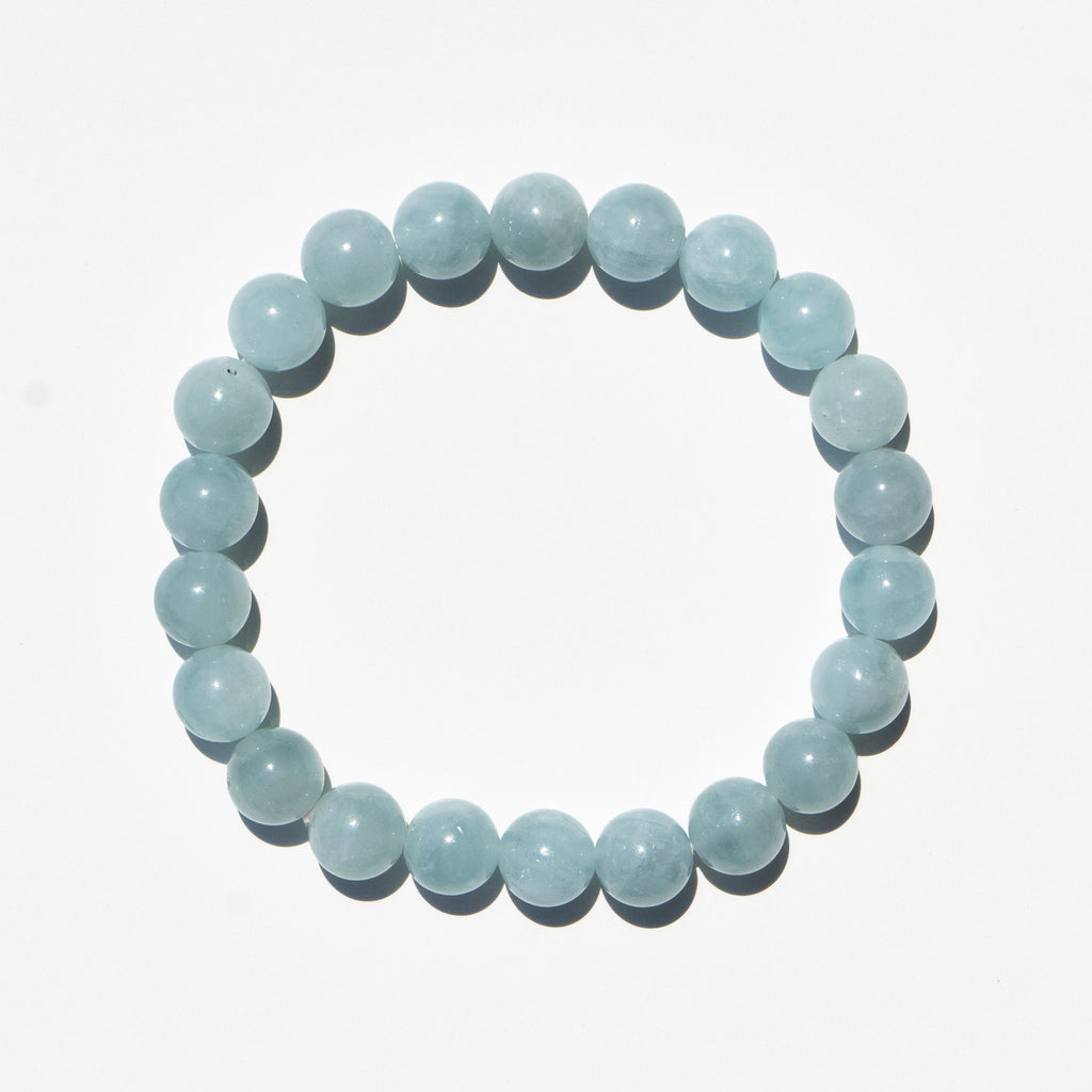 Natural clearance aquamarine bracelet