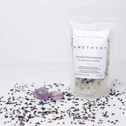 Relaxing Crystal Bath Soak | Amethyst