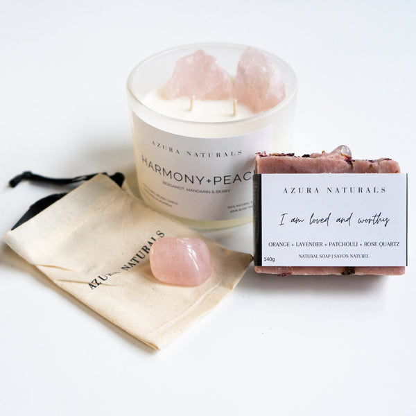 Crystal Candle & Soap Gift Sets