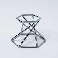 Silver Hex Stand